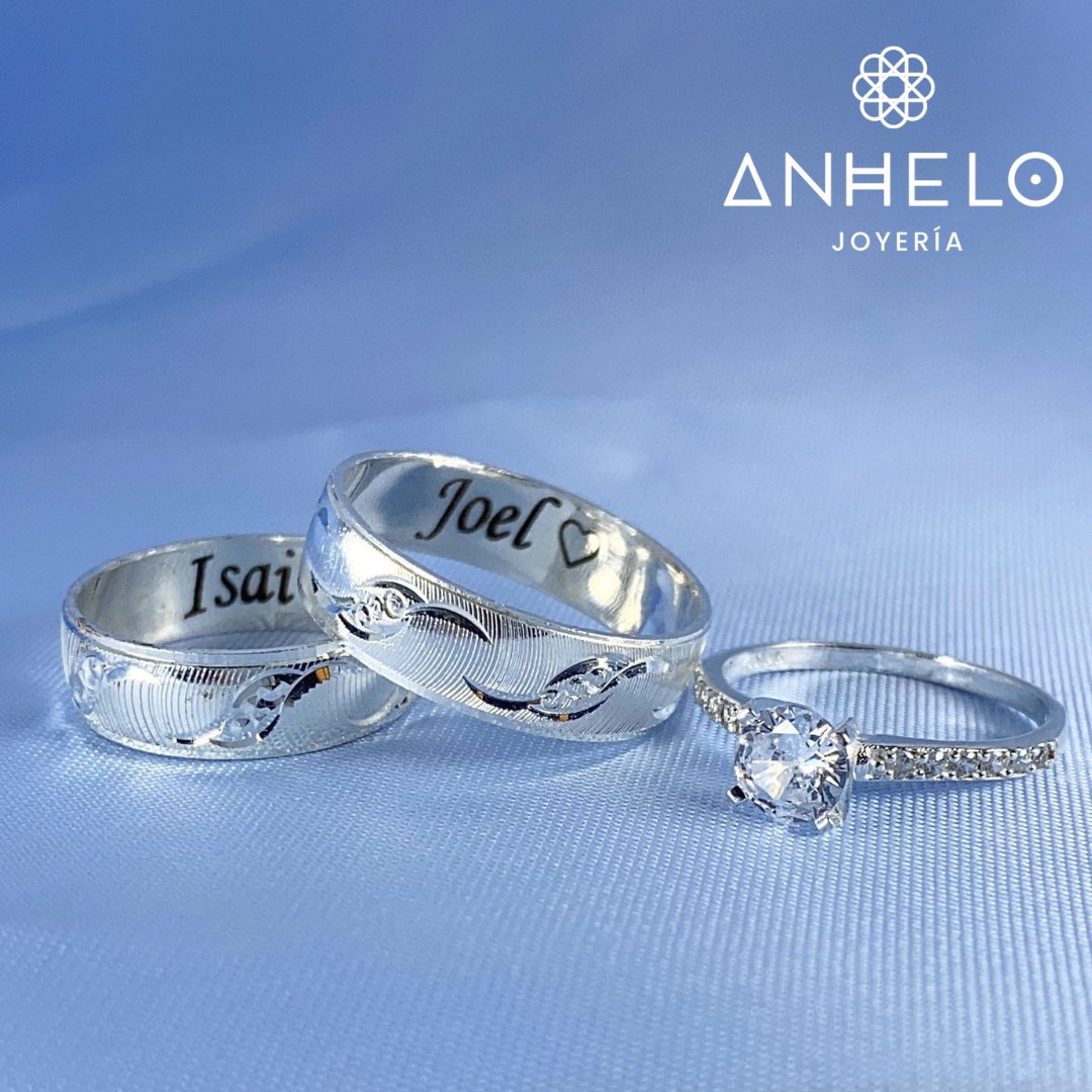 Set de Plata 925 con y sin baño de Oro 💍