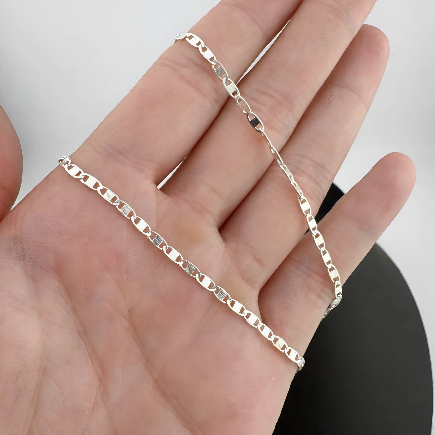 Cadena Planchada 2.5 mm x 40 cm