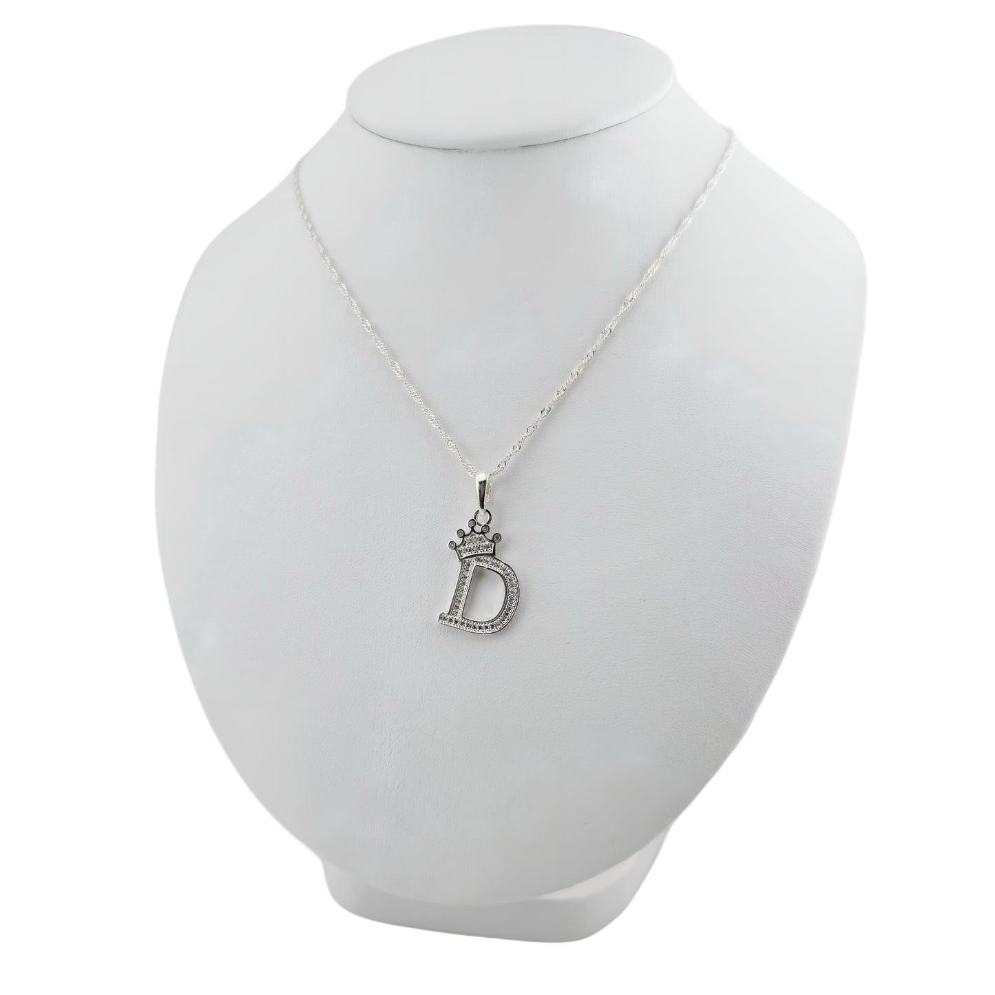 DIJE PLATA 925 LETRA D