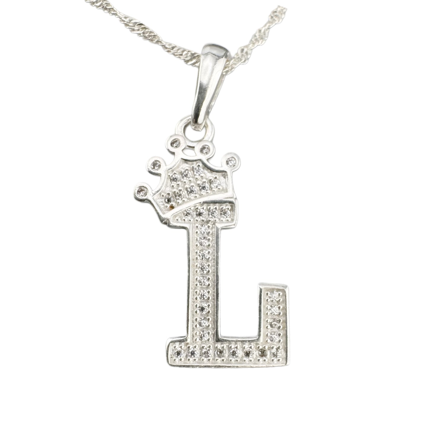 DIJE PLATA 925 LETRA L