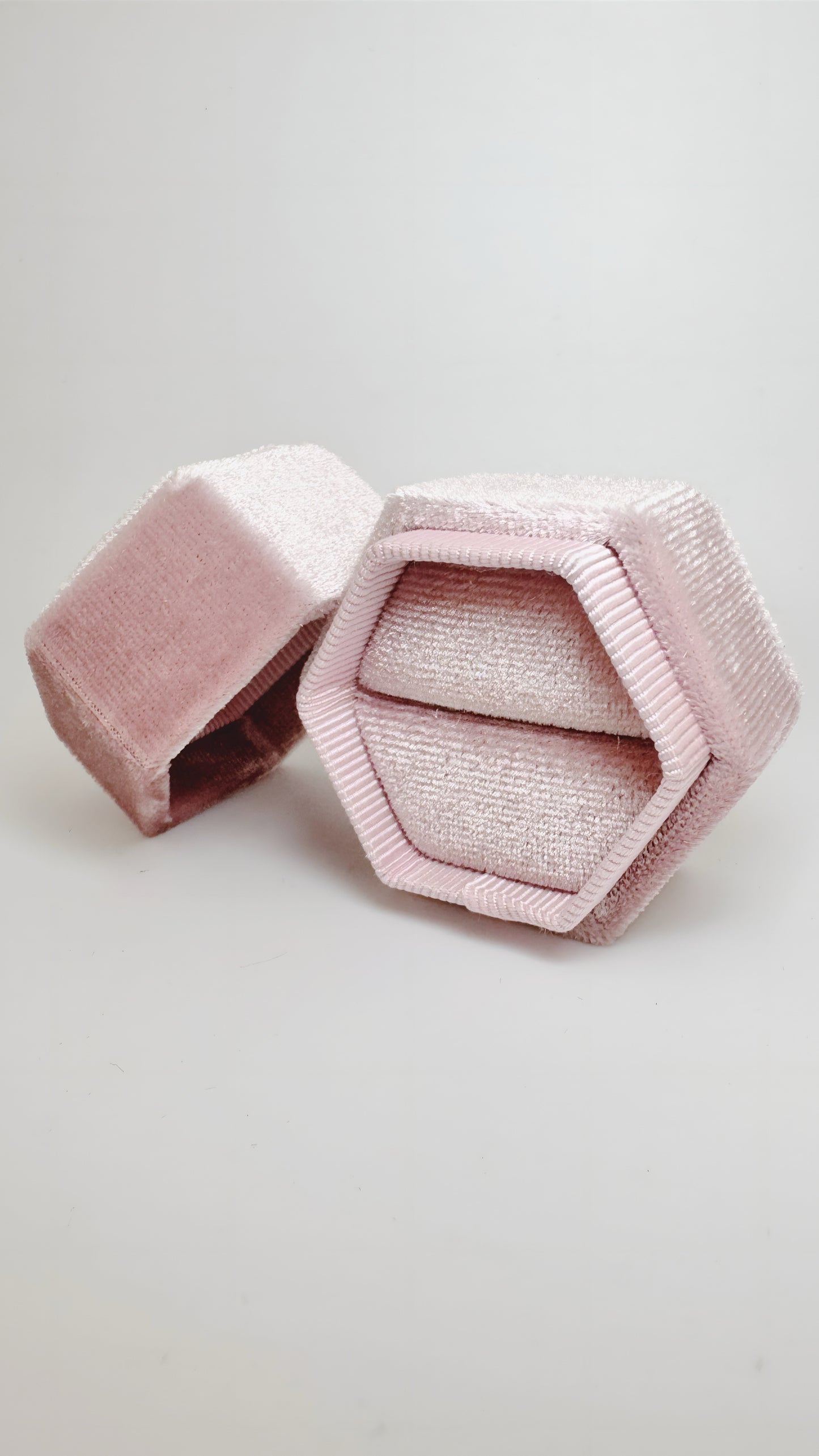 Estuche Hexagonal Rosa