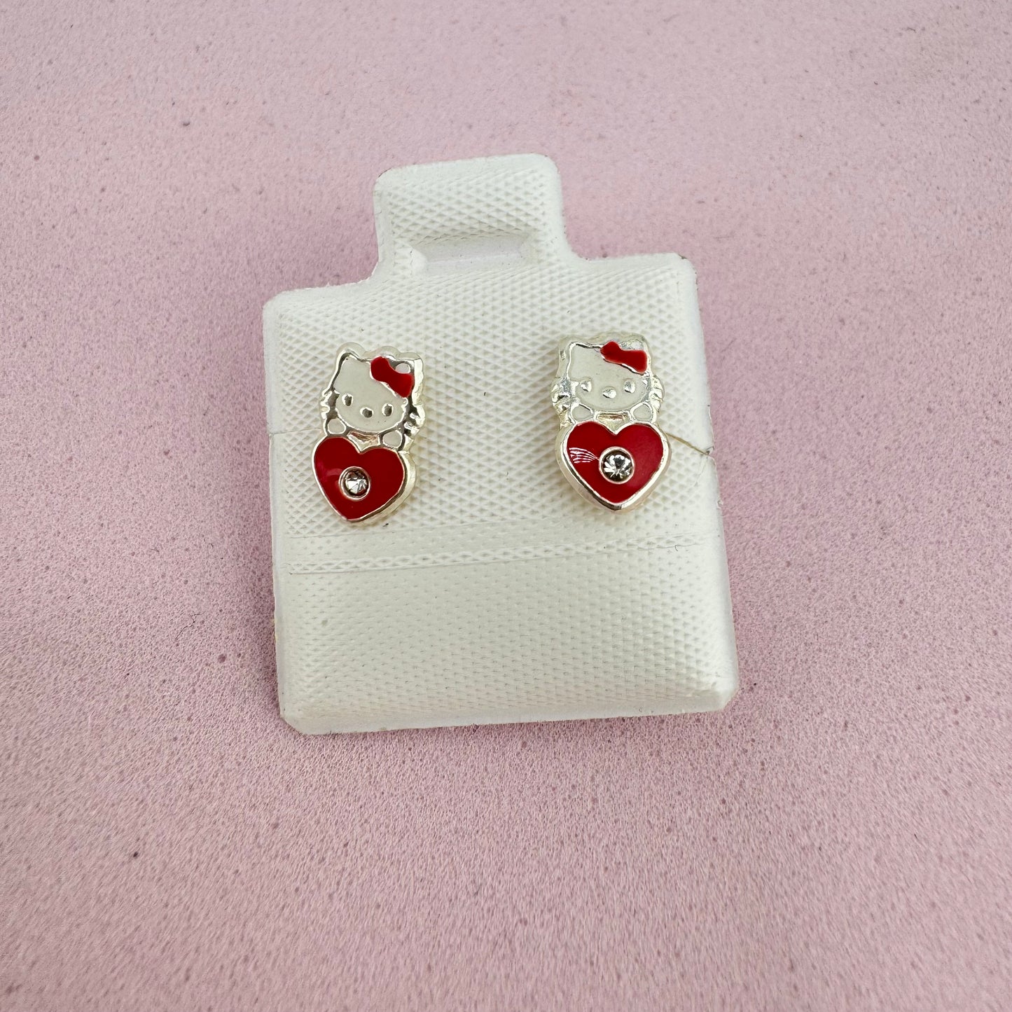 Arete Broquel Kitty Zirconia