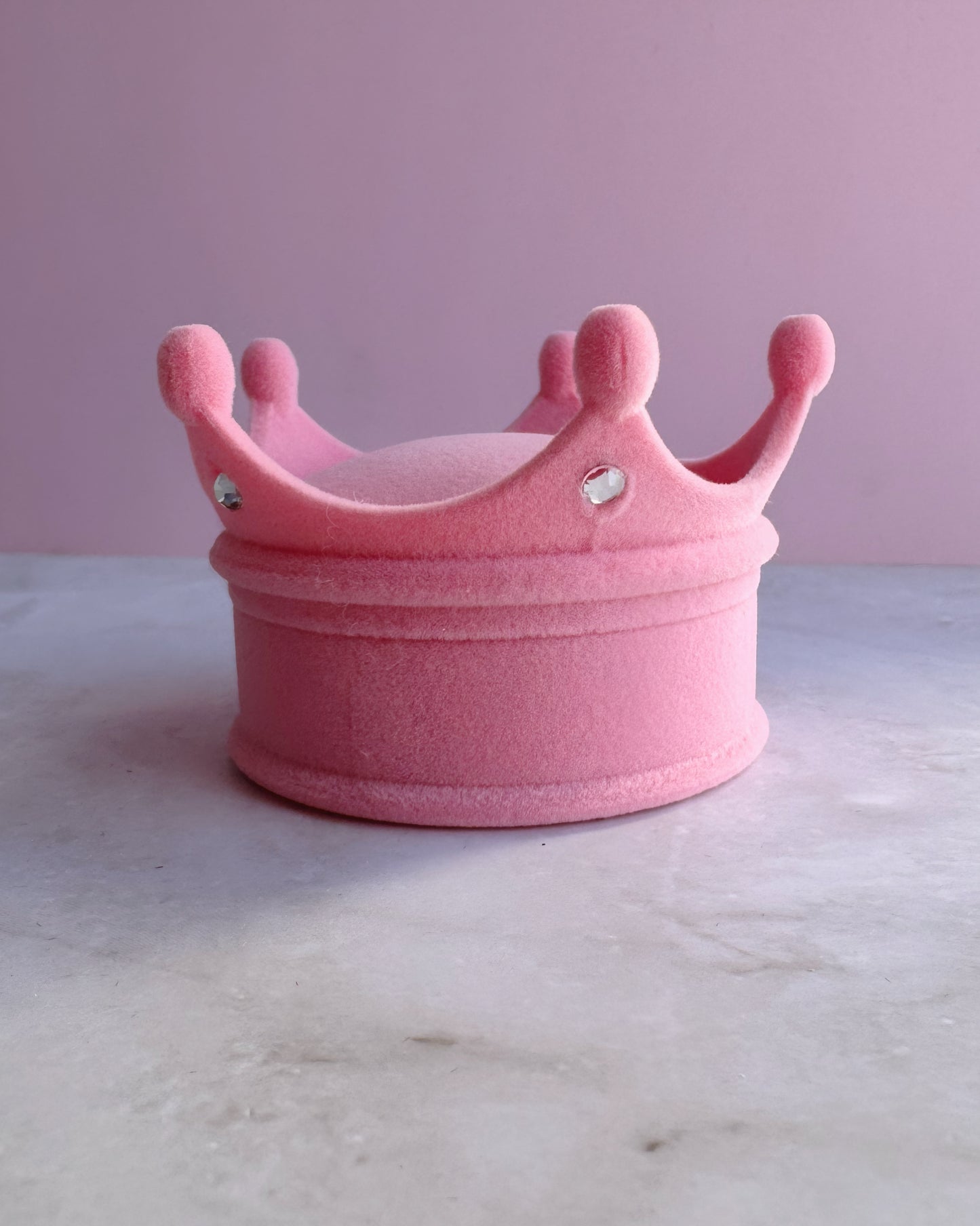 Estuche Corona Rosa Pastel 💝