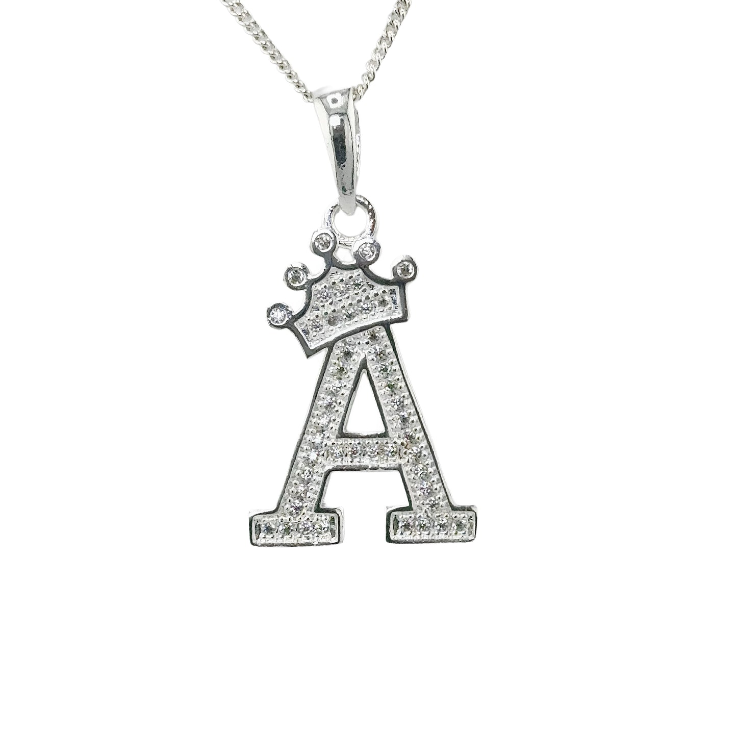 DIJE PLATA 925 LETRA A
