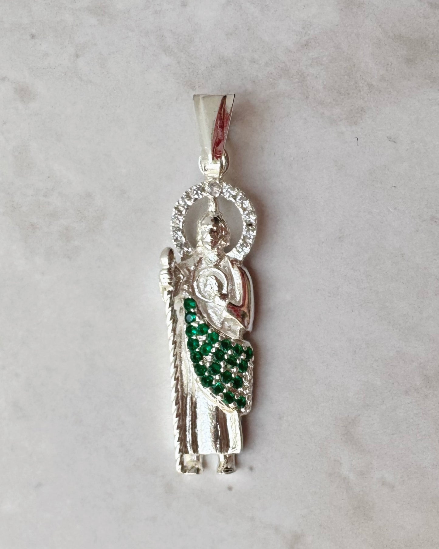 ✨ Dije de San Judas Tadeo – Plata .925 ✨