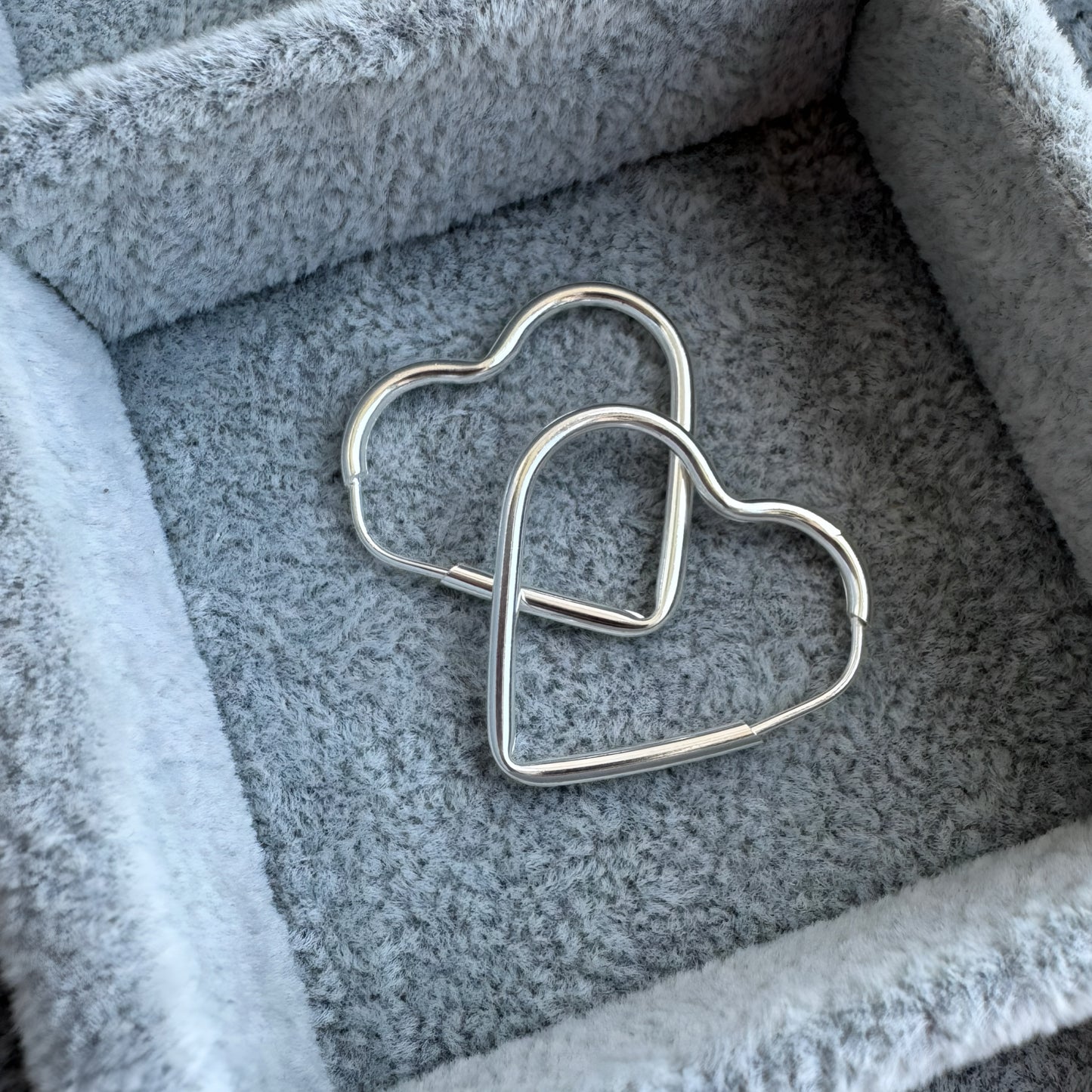 Arracada corazón chica