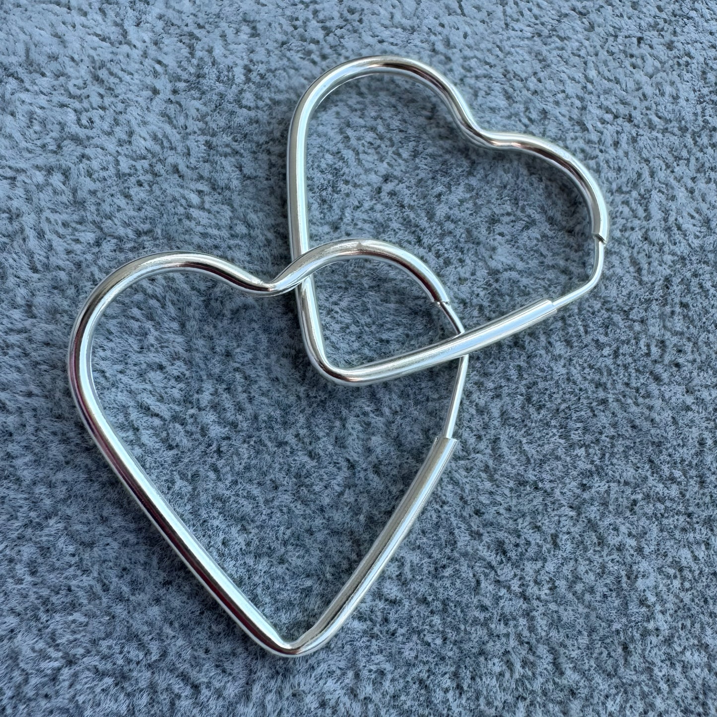 Arracada corazón mediana
