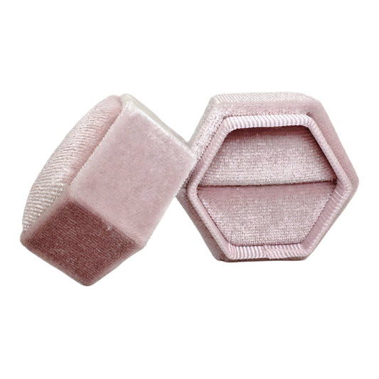 Estuche Hexagonal Rosa