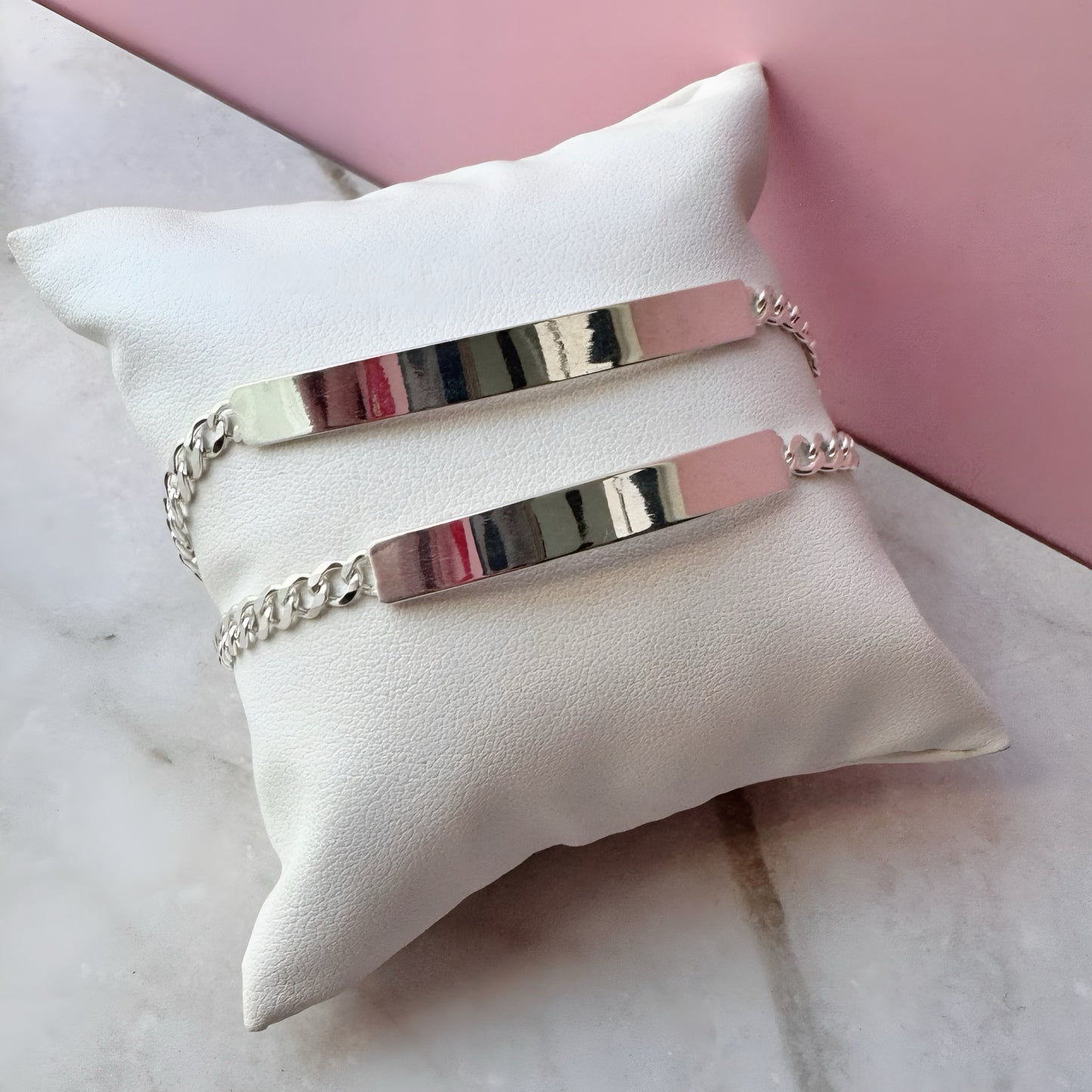 Duo Pulseras Plata 925