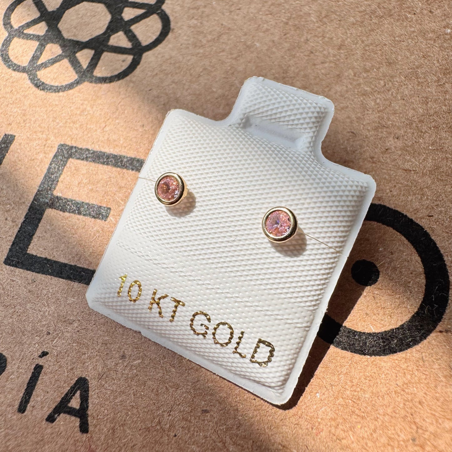 Broquel Bisel Rosa #3