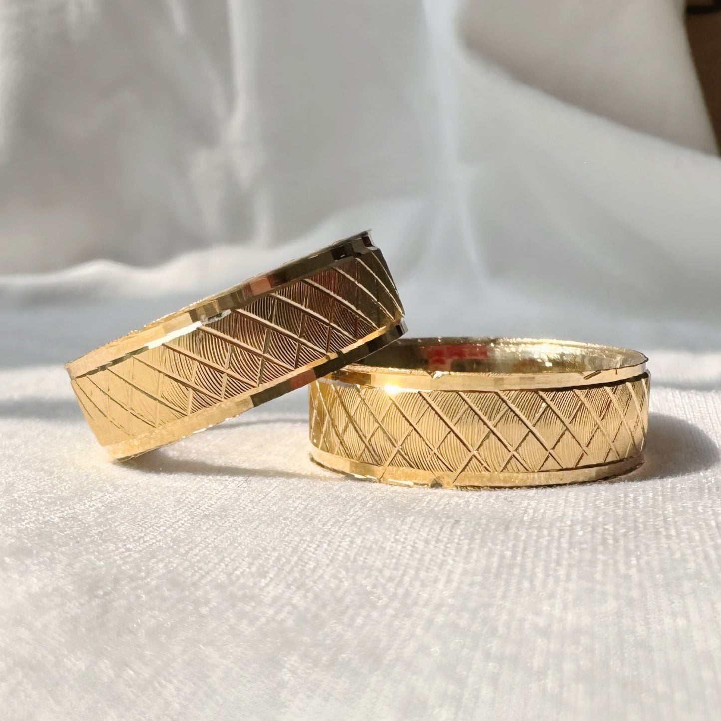 Argolla Regina con baño de oro