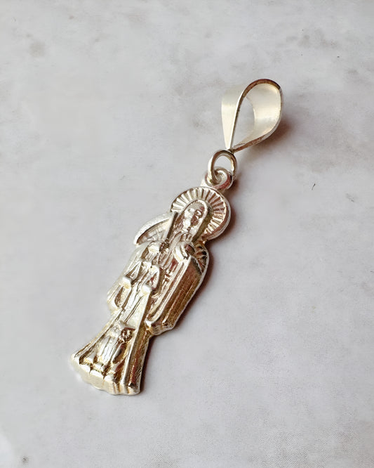 ✨ Dije de la Santa Muerte – Plata .925 ✨