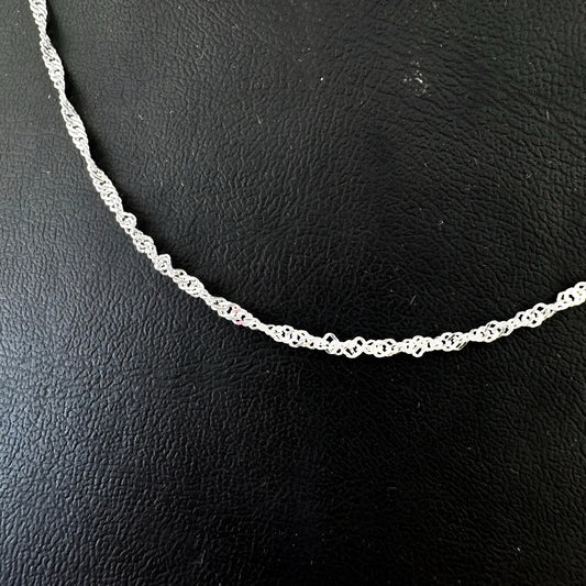 Cadena Singapur Plata 925 2.2 mm x 40 cm 2.2 gr