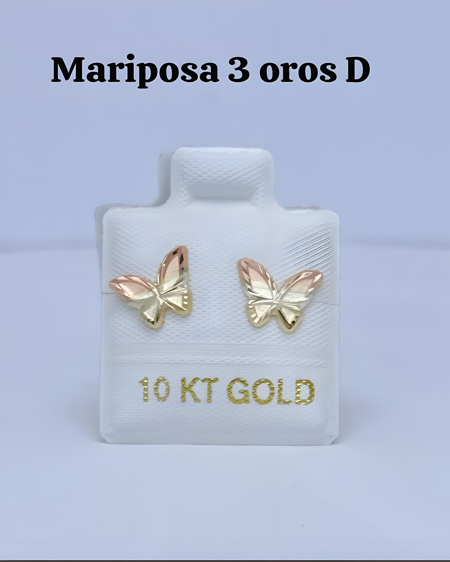 Mariposa 3 oro D